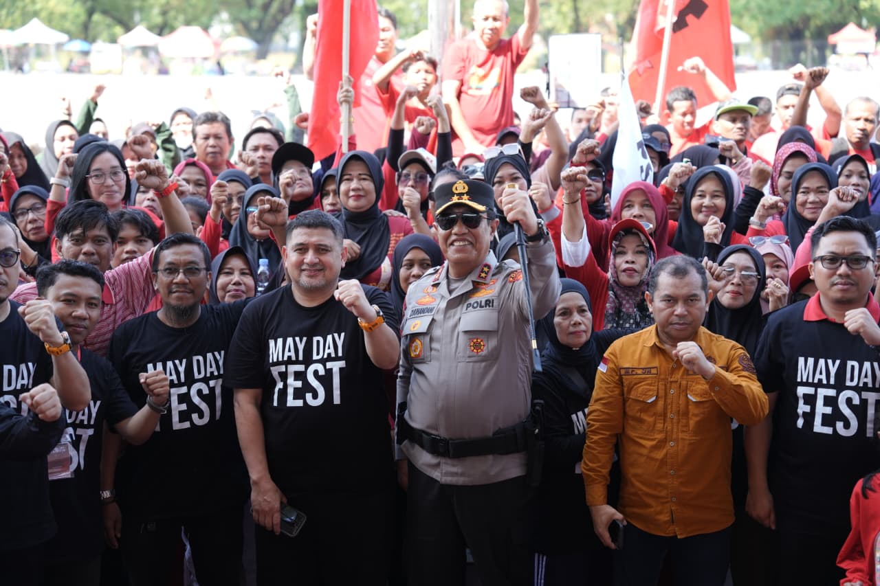 Buruh dan Pemerintah Duduk Bersama di May Day Fest 2026 Makassar