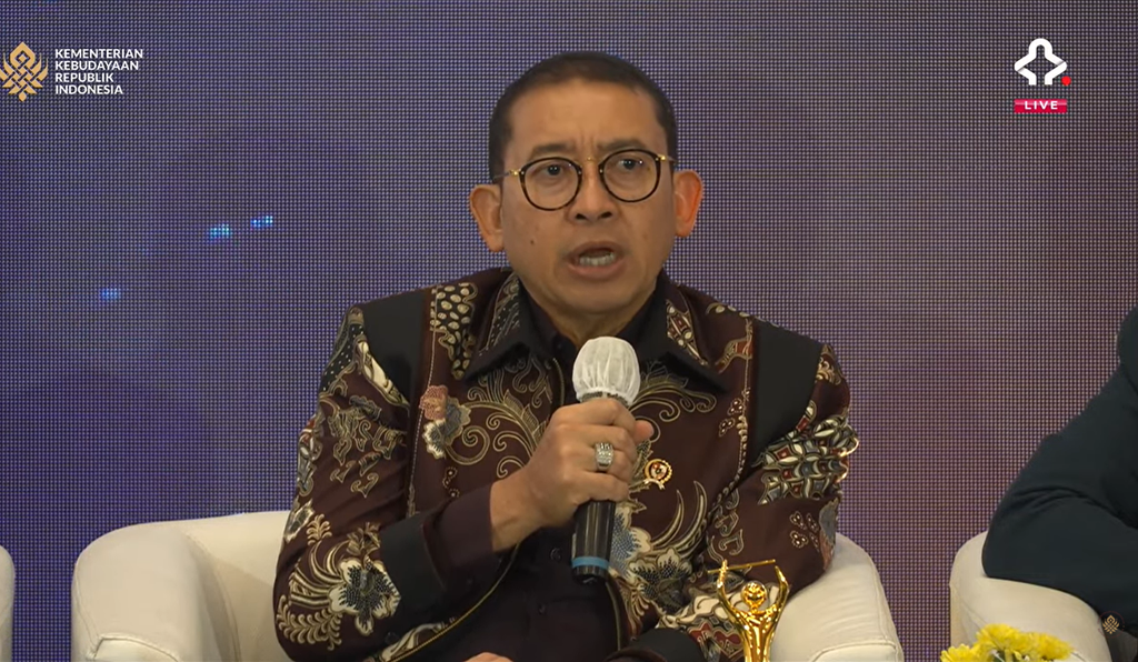 Menteri Kebudayaan RI, Fadli Zon